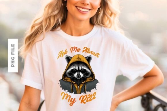 Ask Me About My Rizz: The Ultimate T-Shirt Design Asset