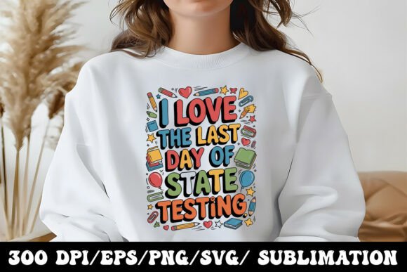 Celebrate Testing Season with Vibrant Typography Design