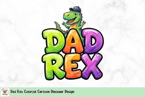 Dad Rex: A Playful Asset for Modern Design