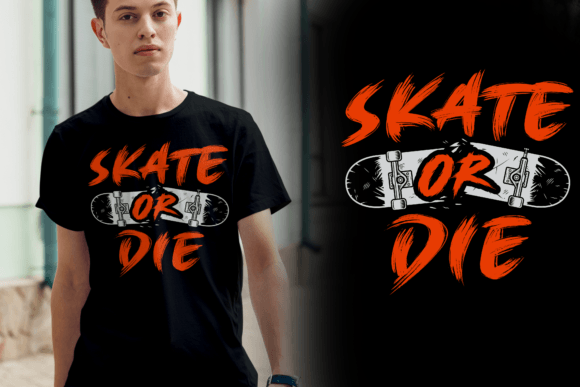 Skate or Die: A Bold Design for Visual Impact