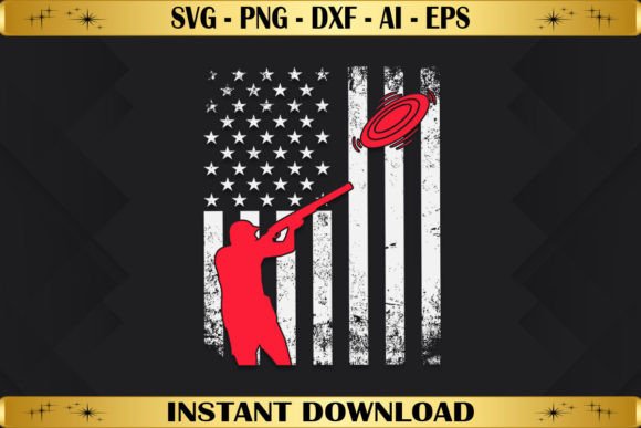 Skeet Shooting Flag Design: A Dynamic Asset for Visual Branding