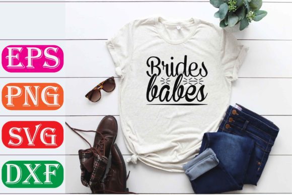 Wedding Svg Design: Brides Babes Creative Assets